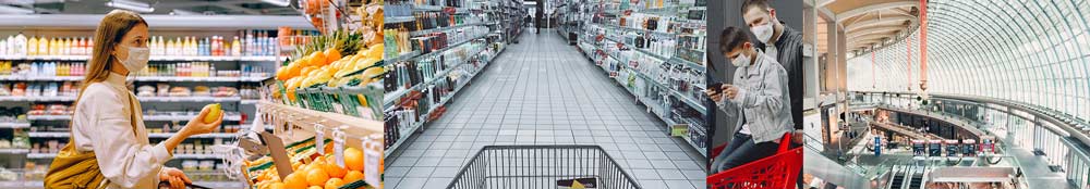 Dezynfekcja supermarketu